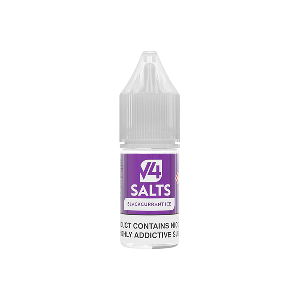 10mg V4 Salts 10ml Nic Salts (50VG/50PG) - Pack of 20