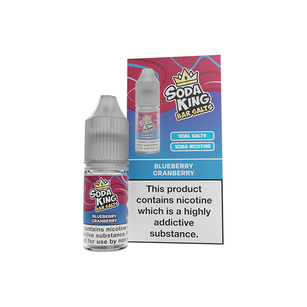 Soda King Bar SALTS 10mg Nic Salts 10ml - (50VG/50PG)