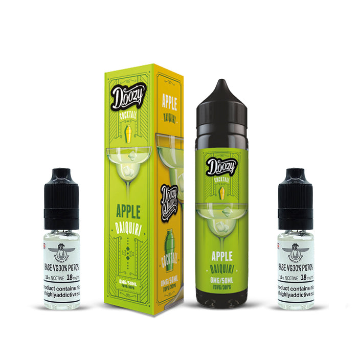 APPLE DAIQUIRI COCKTAIL E-LIQUID BY DOOZY VAPE 50ML
