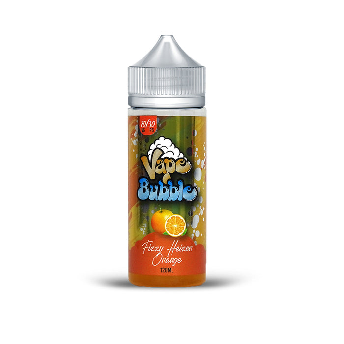 FIZZY HEIZEN ORANGE SHORT FILL BY VAPE BUBBLE 120ML