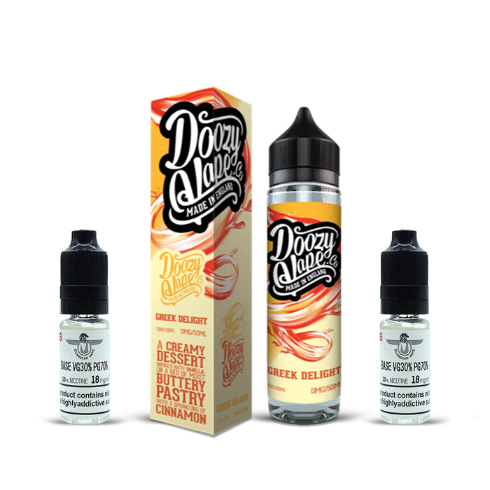 GREEK DELIGHT E-LIQUID BY DOOZY VAPE 50ML