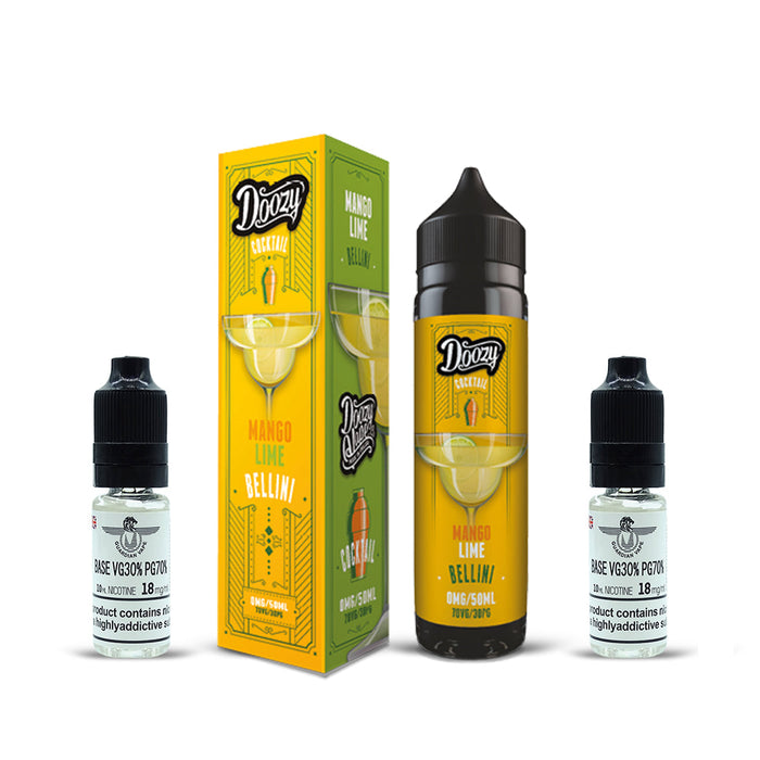 MANGO LIME COCKTAIL E-LIQUID BY DOOZY VAPE 50ML