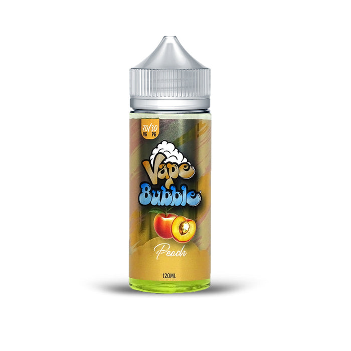 PEACH SHORT FILL BY VAPE BUBBLE 120ML