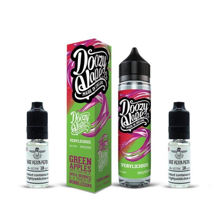 VERYLICIOUS E-LIQUID BY DOOZY VAPE 50ML
