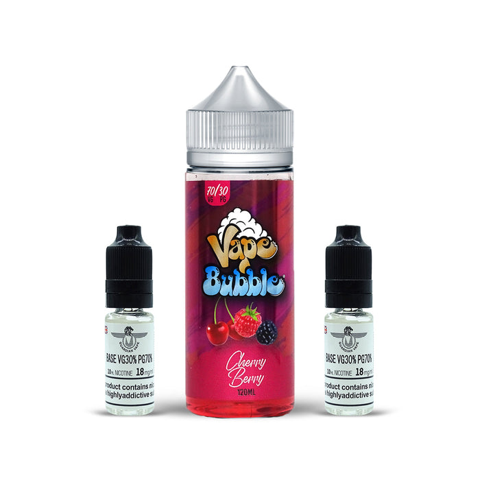 CHERRY BERRY SHORT FILL BY VAPE BUBBLE 120ML