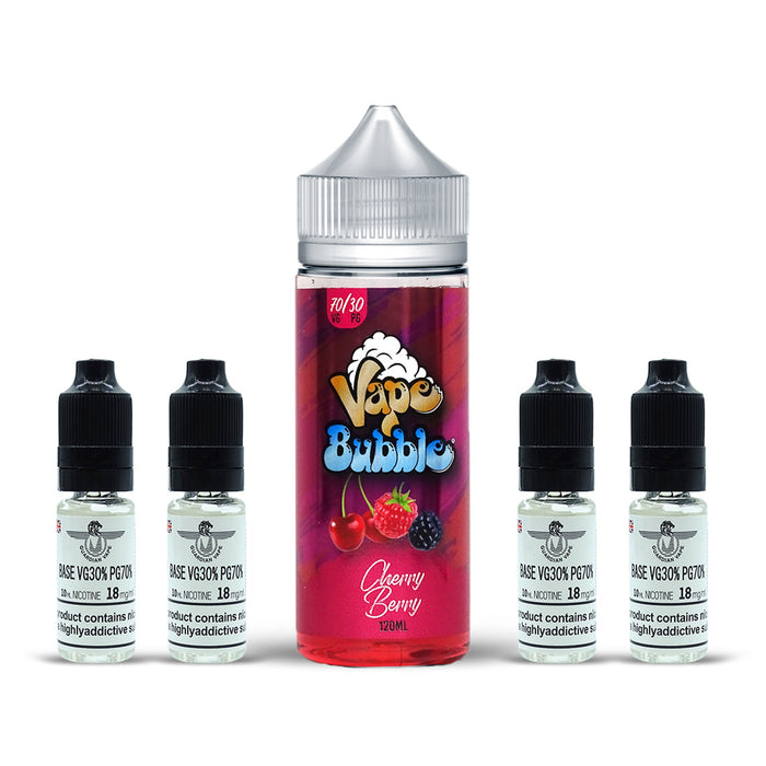 CHERRY BERRY SHORT FILL BY VAPE BUBBLE 120ML