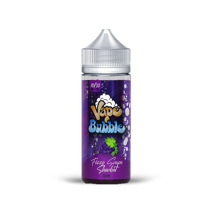 FIZZY GRAPE SHERBET SHORT FILL BY VAPE BUBBLE 120ML