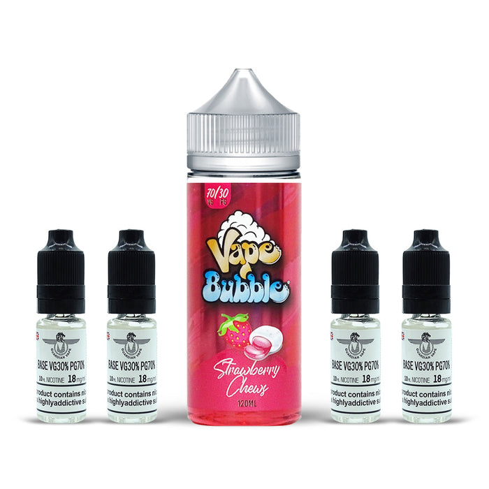 STRAWBERRY CHEWY SHORT FILL BY VAPE BUBBLE 120ML
