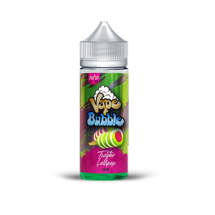 TWISTER LOLLIPOP SHORT FILL BY VAPE BUBBLE 120ML