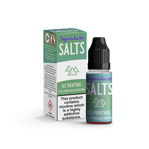 20mg Signature Salts By Signature Vapours 10ml Nic Salt (50VG/50PG) (BUY 1 GET 1 FREE)