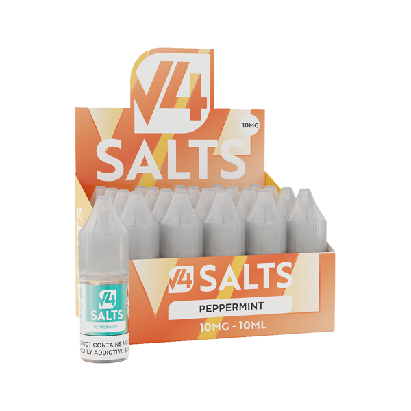 10mg V4 Salts 10ml Nic Salts (50VG/50PG) - Pack of 20