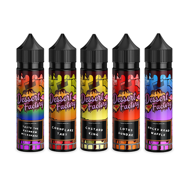 Dessert Factory 0mg Shortfill E-Liquid 50ml