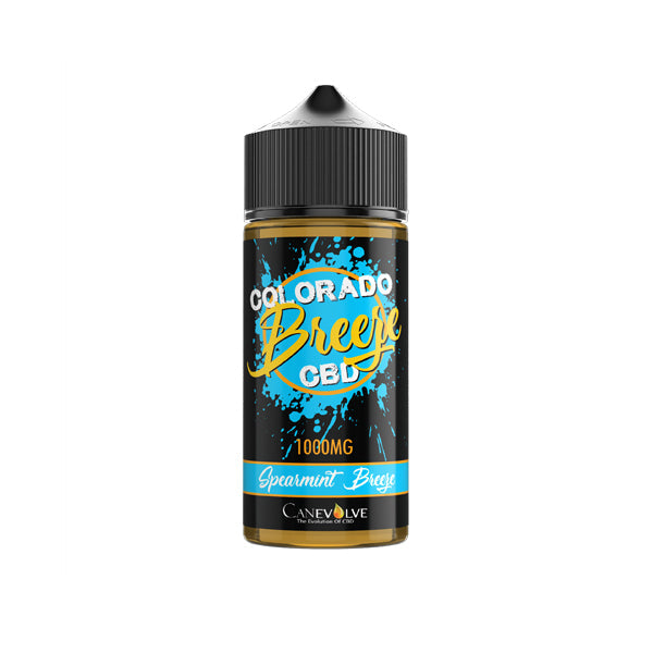 Colorado Breeze 1000mg CBD Vaping Liquid 100ml (50PG/50VG)