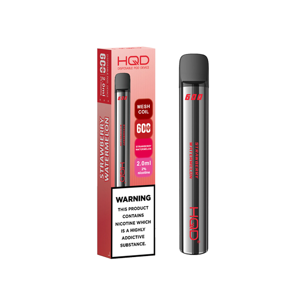 20mg HQD 600 Disposable Vape Device 600 Puffs