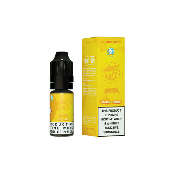 Nasty 50/50 18mg 10ml E-Liquids (50VG/50PG)