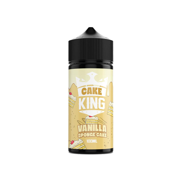 Cake King 100ml Shortfill 0mg (70VG/30PG)