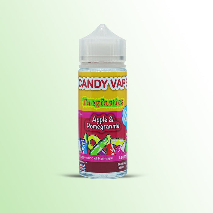 APPLE & POMEGRANATE E-LIQUID BY CANDY VAPE 120ML