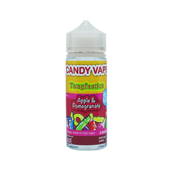 APPLE & POMEGRANATE E-LIQUID BY CANDY VAPE 120ML