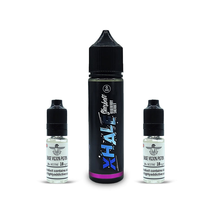 XHALE ELIQUID SHERBETS RANGE 60ML - E-liquid