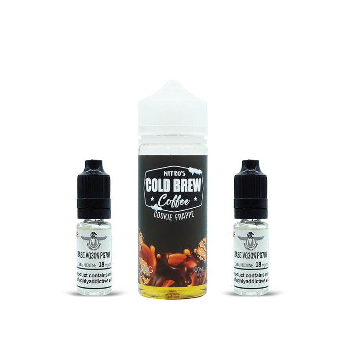 COOKIE FRAPPE E-LIQUID BY NITRO'S COLD BREW