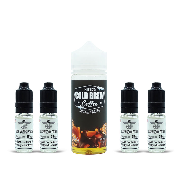 COOKIE FRAPPE E-LIQUID BY NITRO'S COLD BREW