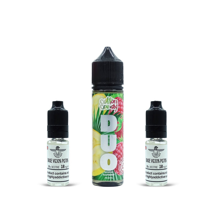 Cotton Candy DUO – Fruity range-Short Fill-E-Liquid – 50ml