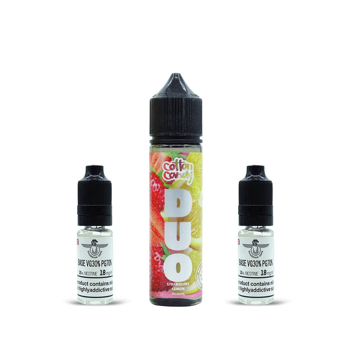 Cotton Candy DUO – Fruity range-Short Fill-E-Liquid – 50ml