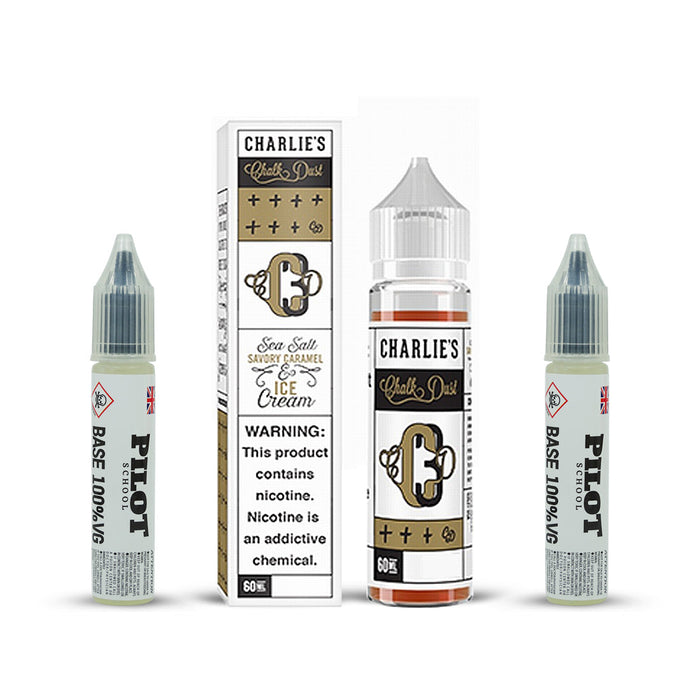 CHARLIE’S CHALK DUST-BLACK AND WHITE LABEL