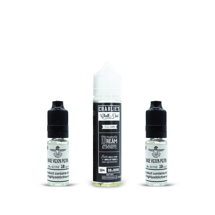 CHARLIE’S CHALK DUST-BLACK AND WHITE LABEL