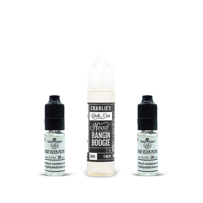 CHARLIE’S CHALK DUST-BLACK AND WHITE LABEL