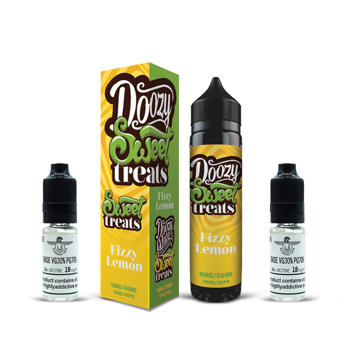 FIZZY LEMON SWEET TREATS E-LIQUID BY DOOZY VAPE 50ML