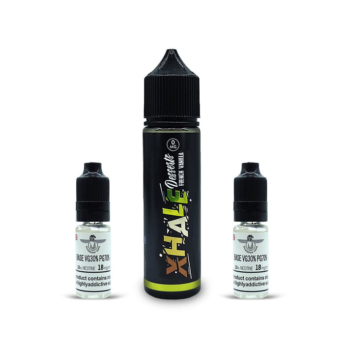 XHALE ELIQUID DESSERTS RANGE 60ML - E-liquid