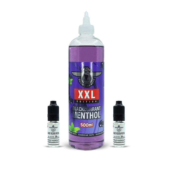 Guardian Vape Blackcurrant Menthol XXL 500ML- E-liquid