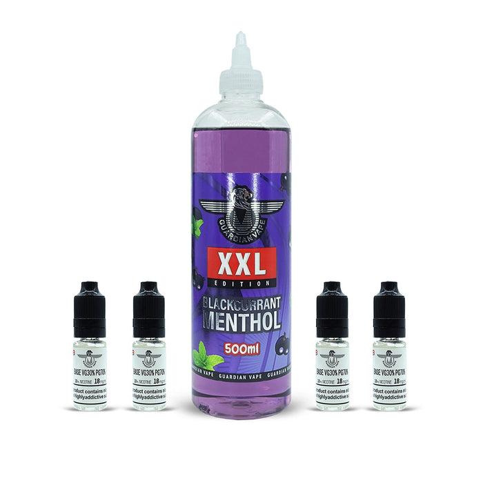 Guardian Vape Blackcurrant Menthol XXL 500ML- E-liquid