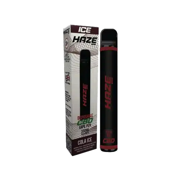 Haze Bar Ice 300mg CBD Disposable Vape Device 600 Puffs