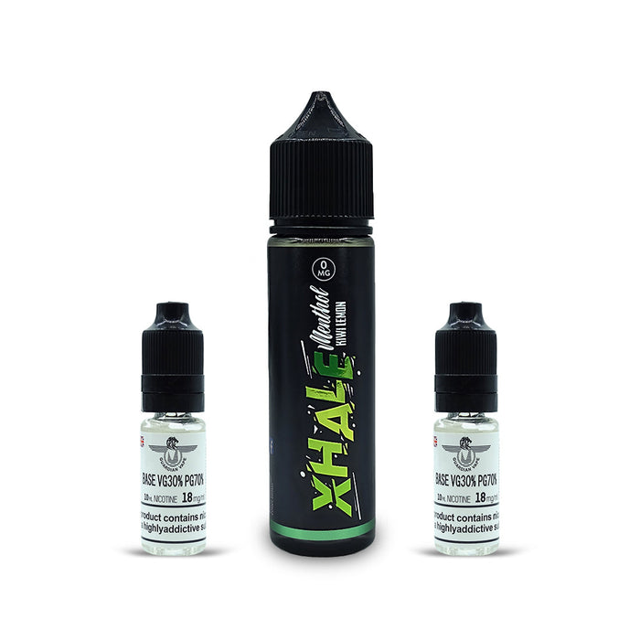 XHALE ELIQUID MENTHOL RANGE 60ML - E-liquid