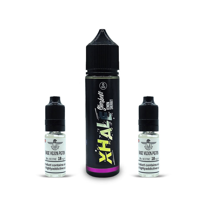 XHALE ELIQUID SHERBETS RANGE 60ML - E-liquid