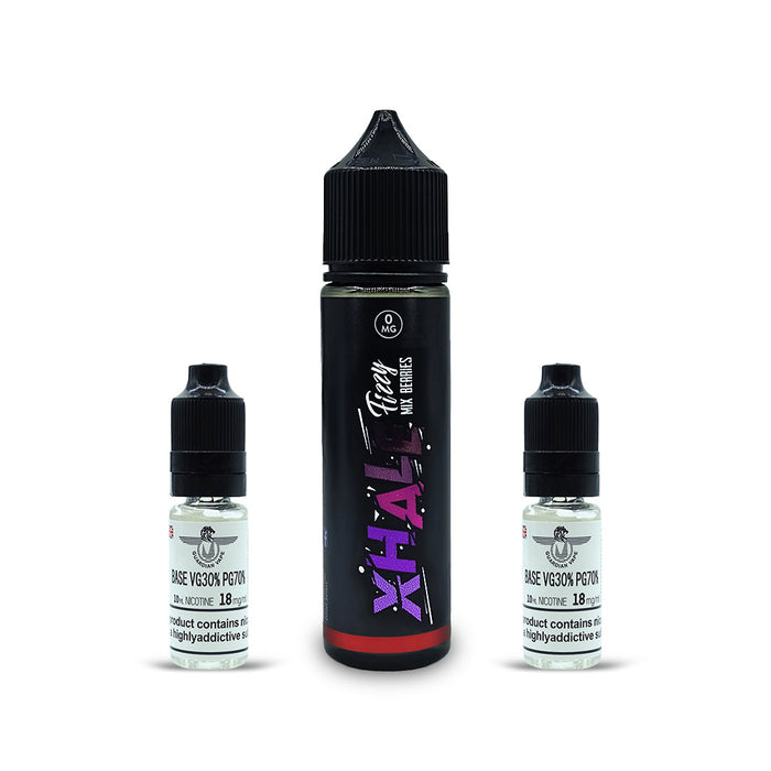 XHALE ELIQUID FIZZY RANGE 60ML - E-liquid