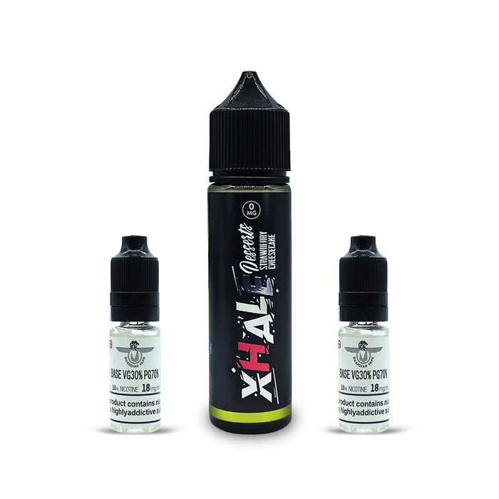 XHALE ELIQUID DESSERTS RANGE 60ML - E-liquid
