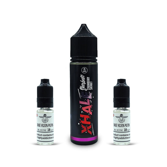 XHALE ELIQUID SHERBETS RANGE 60ML - E-liquid