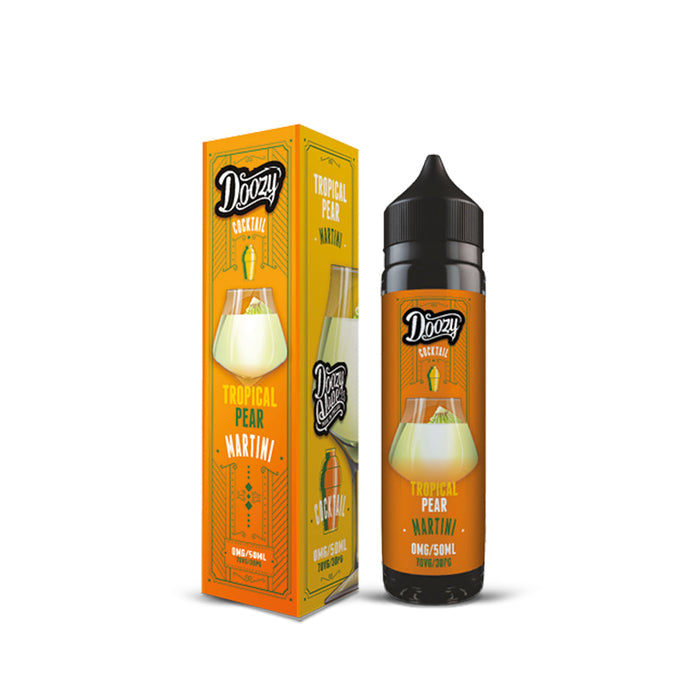 TROPICAL PEAR MARTINI COCKTAIL E-LIQUID BY DOOZY VAPE 50ML