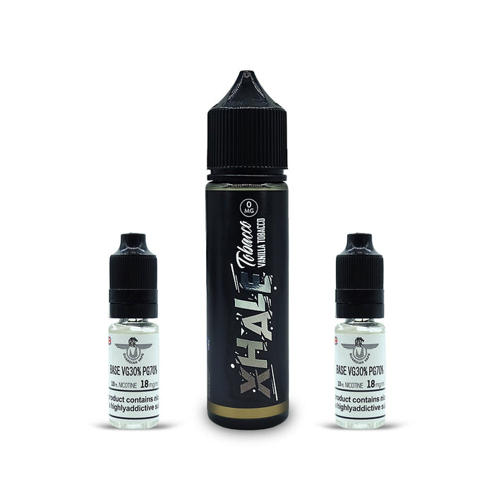 XHALE ELIQUID TOBACCO RANGE 60ML