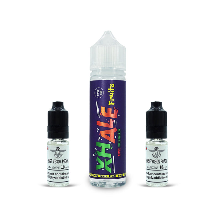 XHALE ELIQUID 50/50 FRUITS RANGE 60ML - E-liquid