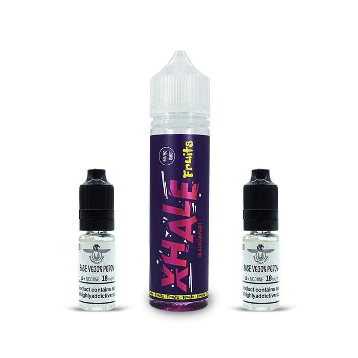 XHALE ELIQUID 50/50 FRUITS RANGE 60ML - E-liquid