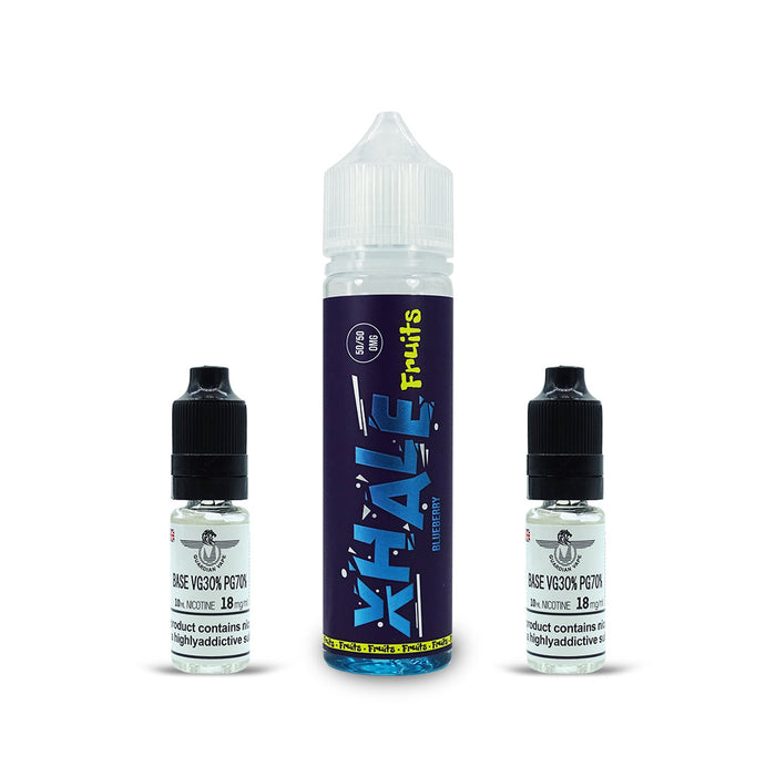 XHALE ELIQUID 50/50 FRUITS RANGE 60ML - E-liquid