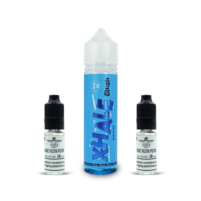 XHALE ELIQUID 50/50 SLUSH RANGE 60ML - E-liquid