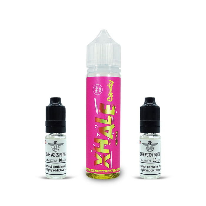 XHALE ELIQUID 50/50 CANDY RANGE 60ML - E-liquid