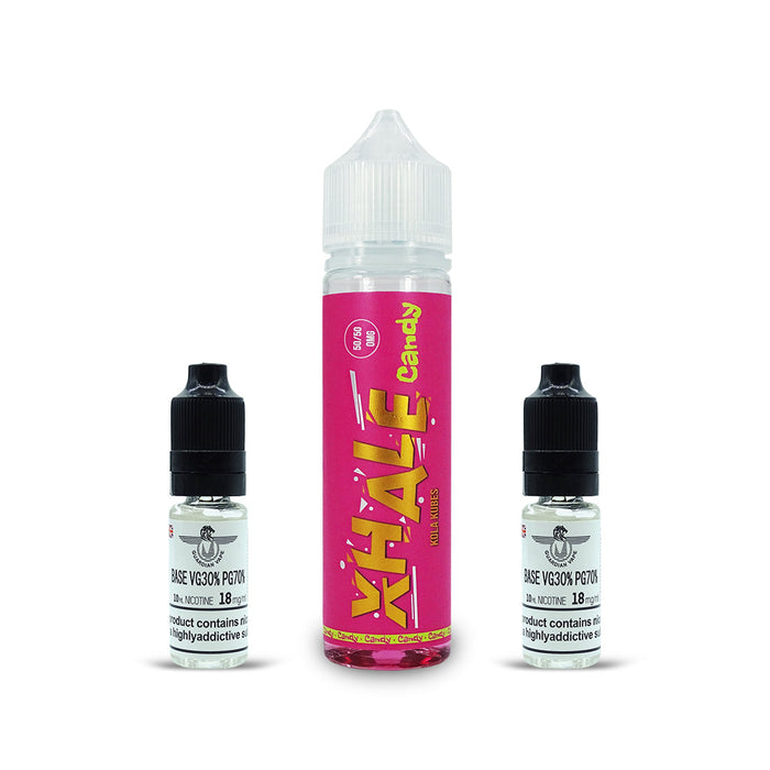 XHALE ELIQUID 50/50 CANDY RANGE 60ML - E-liquid