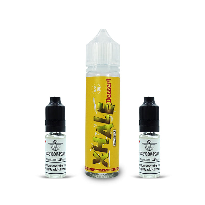 XHALE ELIQUID 50/50 DESSERT RANGE 60ML - E-liquid