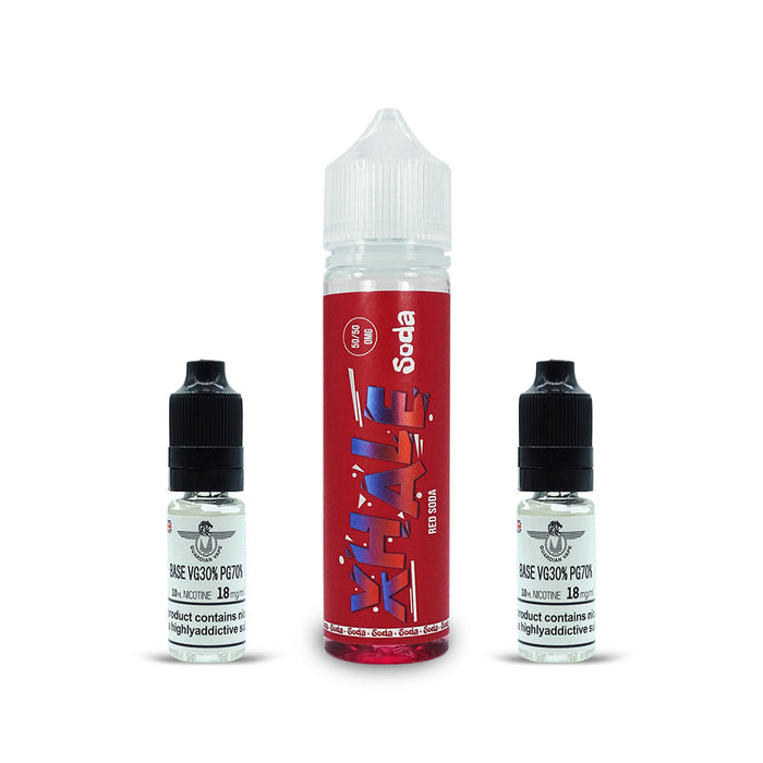 XHALE ELIQUID 50/50 SODA RANGE 60ML - E-liquid